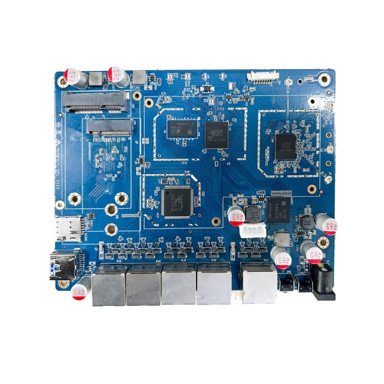 MT7981+5G+4G复用主板正面